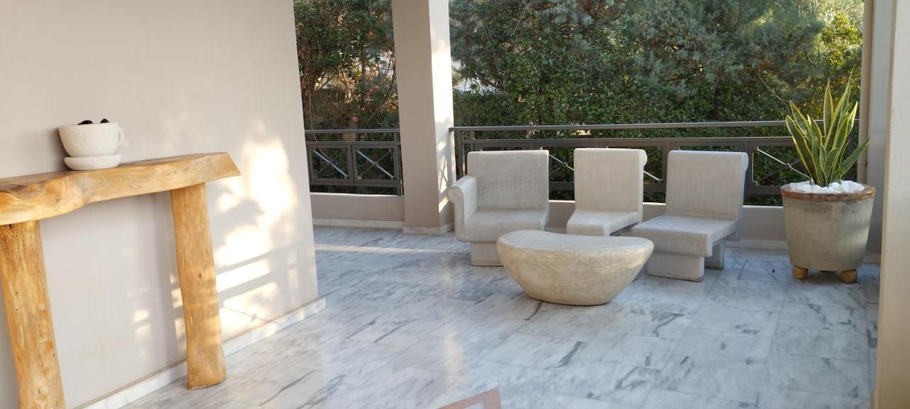 Suite With Garden Agia Marina  Eksteriør bilde